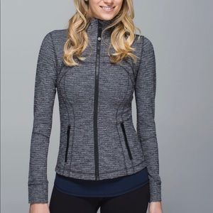Lululemon Define Jacket~ Coco Pique Black White.